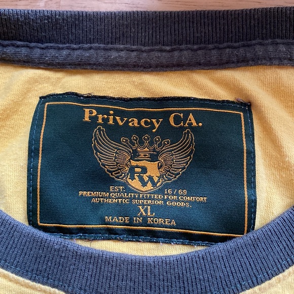 Privacy CA t-shirt size XL in pre-owned condition - Picture 7 of 7
